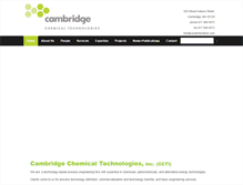 Tablet Screenshot of cambchemtech.com